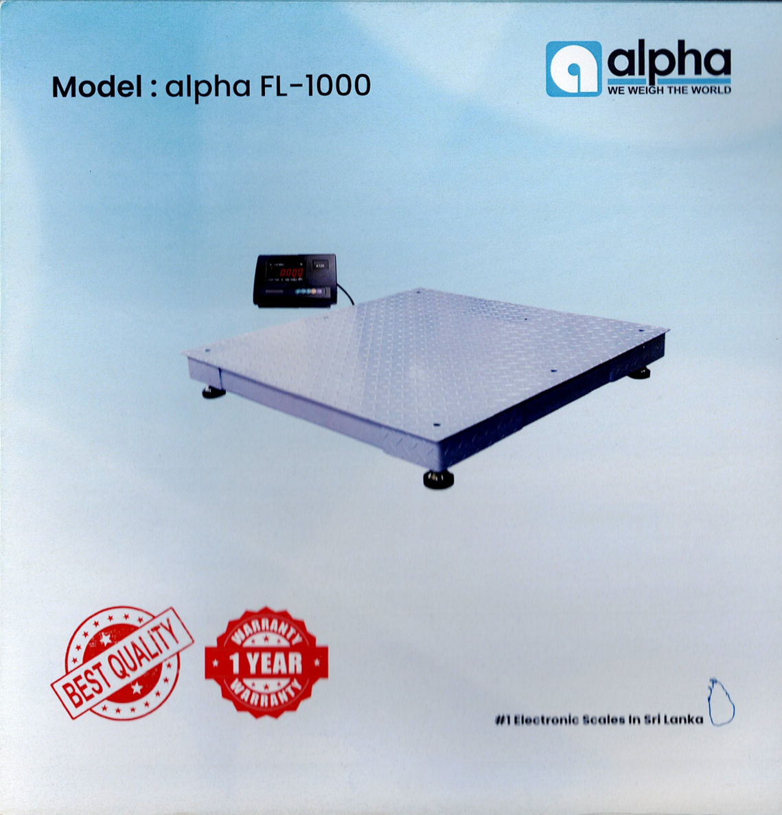 Model: alpha FL-1000